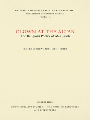 cover image of Clown at the Altar